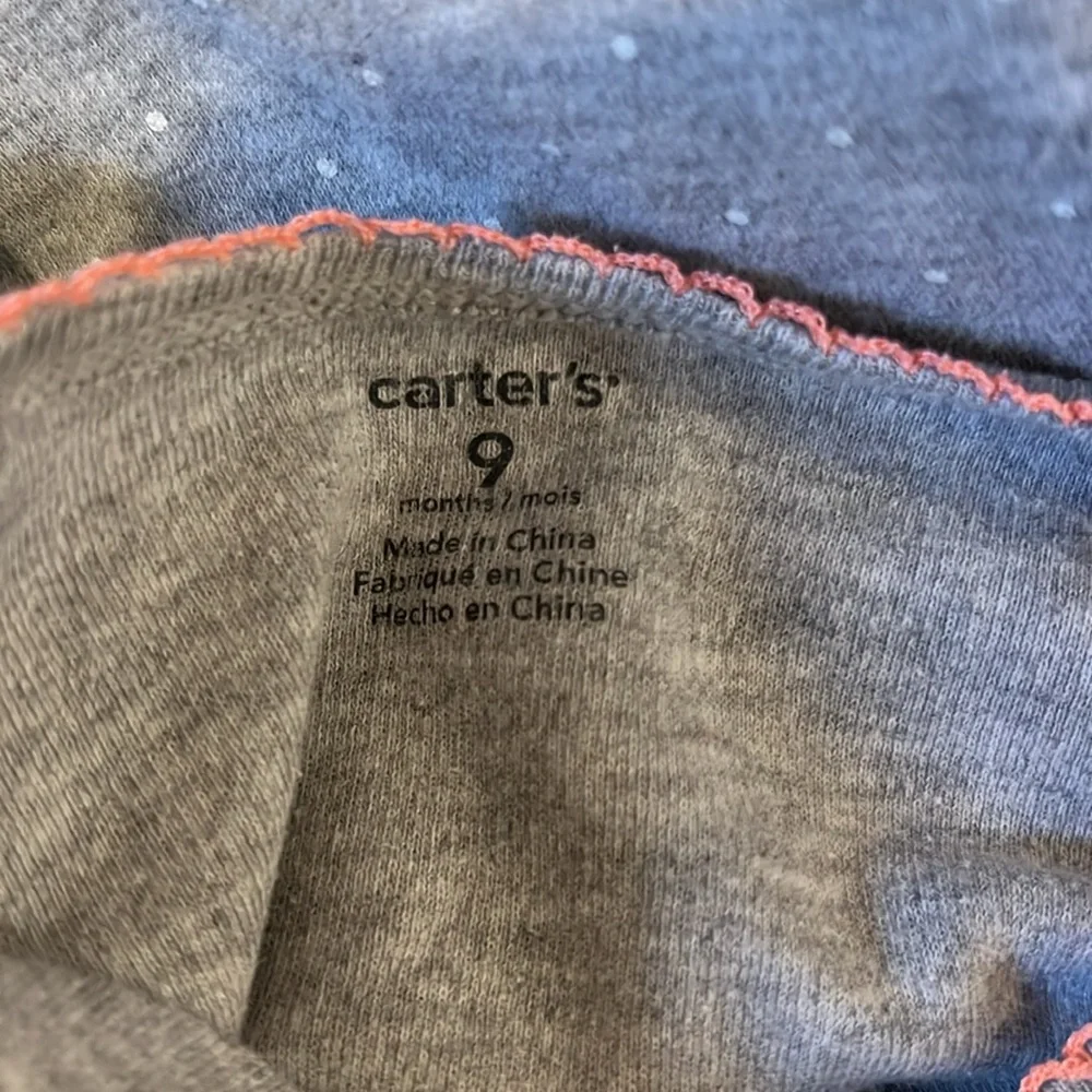 Bundle of Carter’s 9 Month Footies